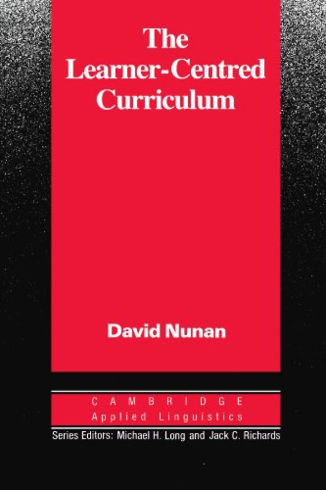 The Learner-Centred Curriculum
