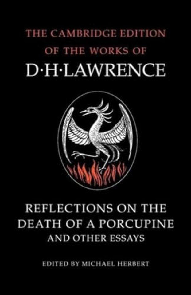 Reflections on the Death of a Porcupine and Other Essays