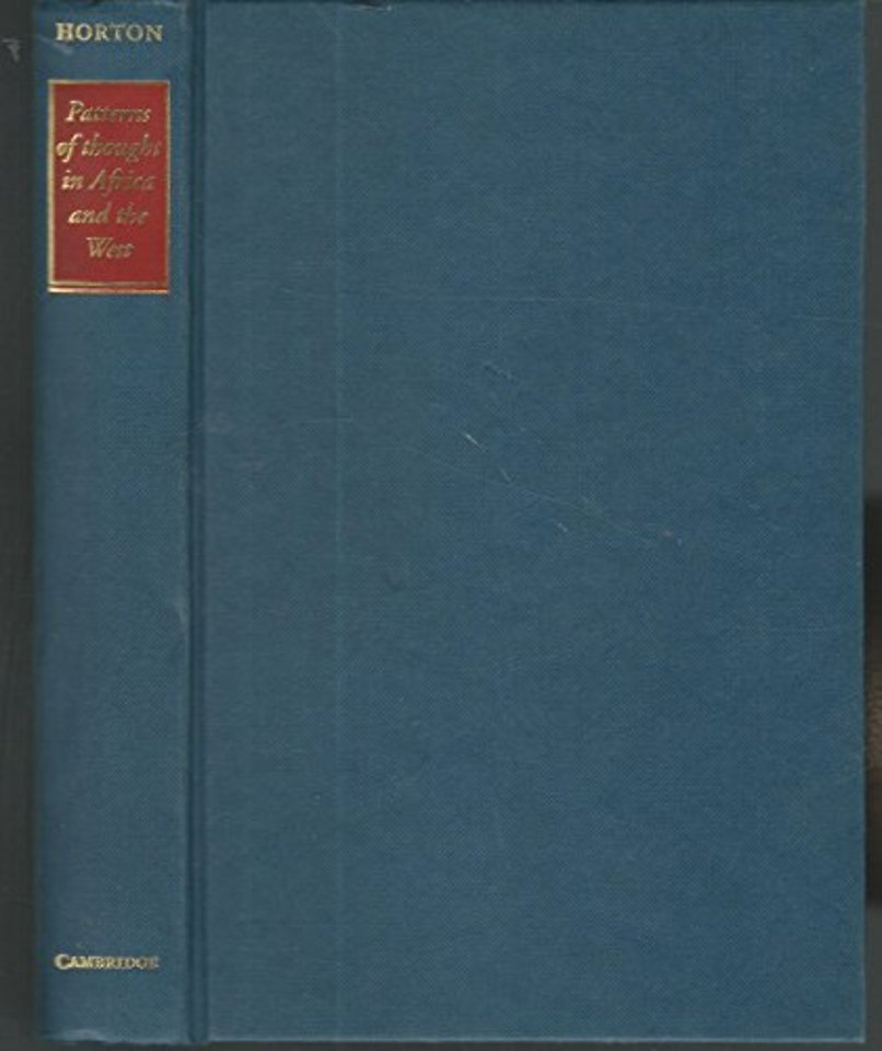 Patterns of Thought in Africa and the West