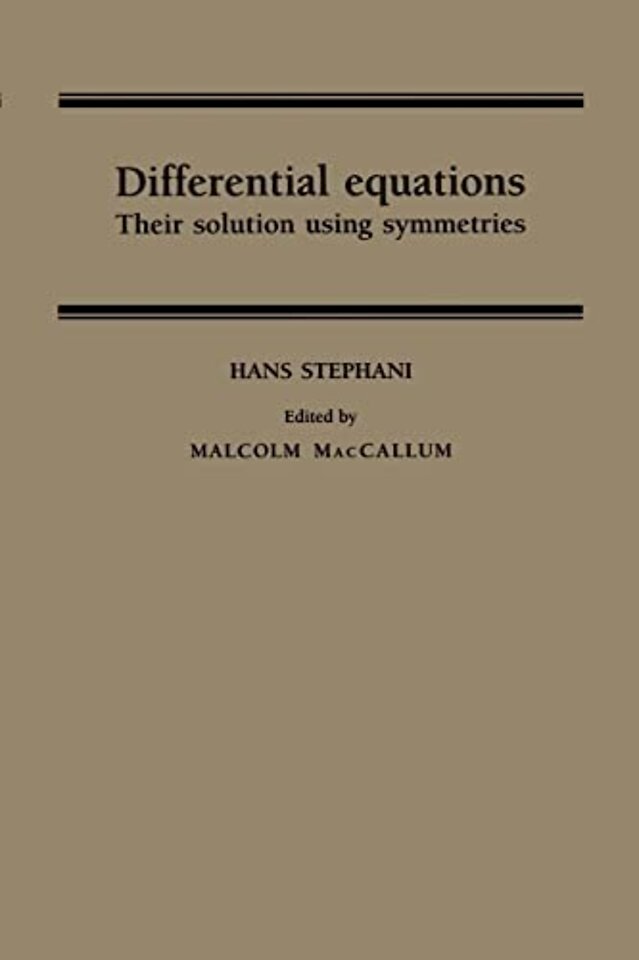 Differential Equations