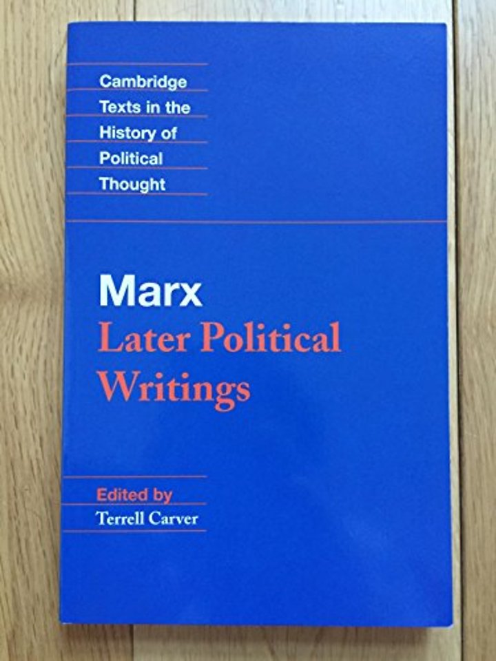 Marx: Later Political Writings
