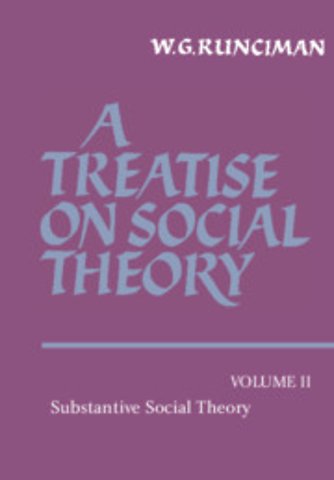 A Treatise on Social Theory