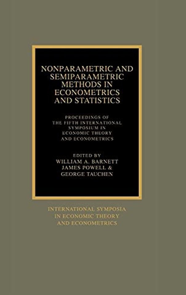 Nonparametric and Semiparametric Methods in Econometrics and Statistics