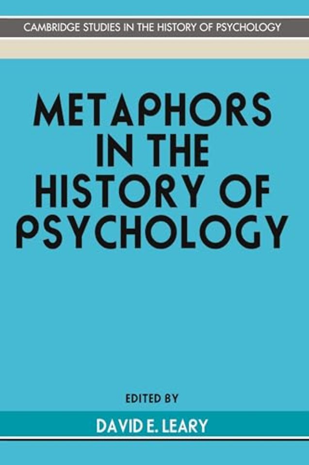 Metaphors in the History of Psychology