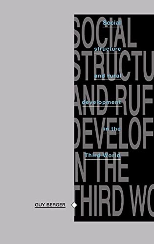 Social Structure and Rural Development in the Third World
