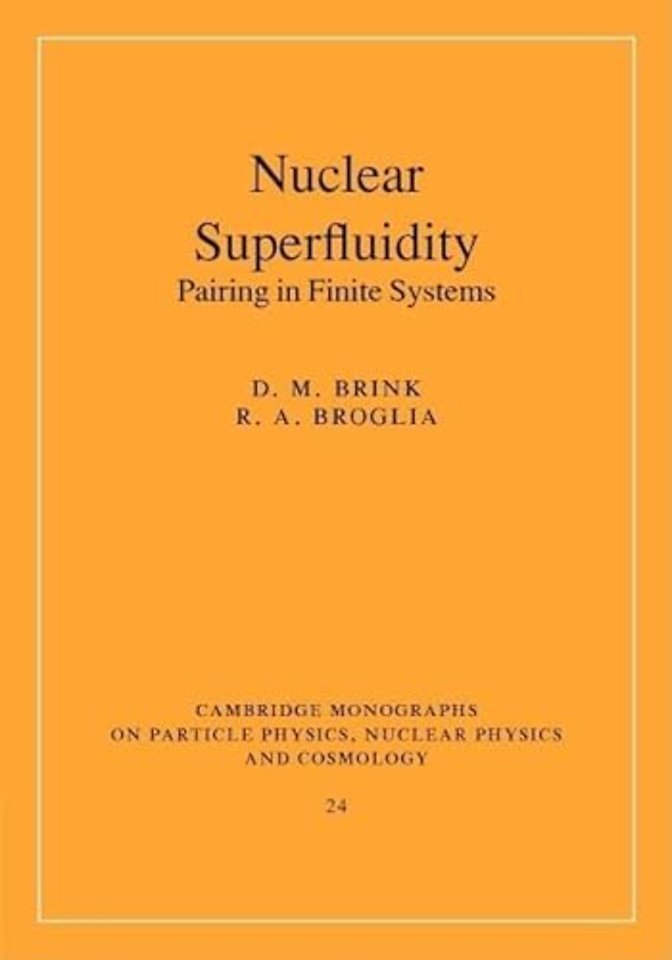 Nuclear Superfluidity