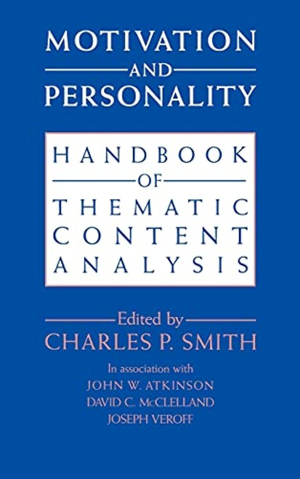 Motivation and Personality