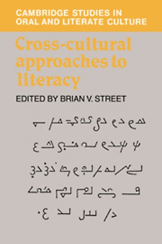 Cross-Cultural Approaches to Literacy