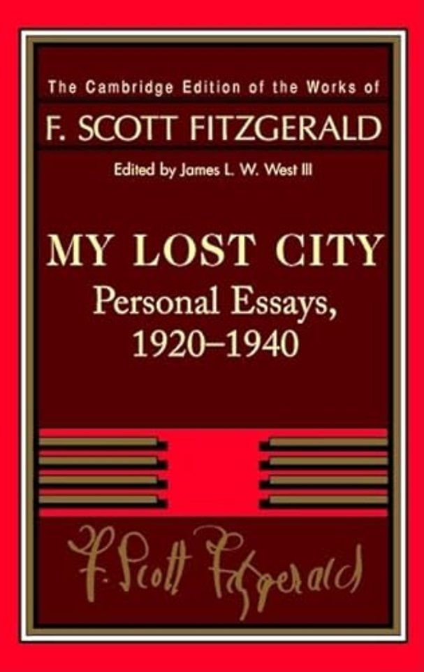 Fitzgerald: My Lost City