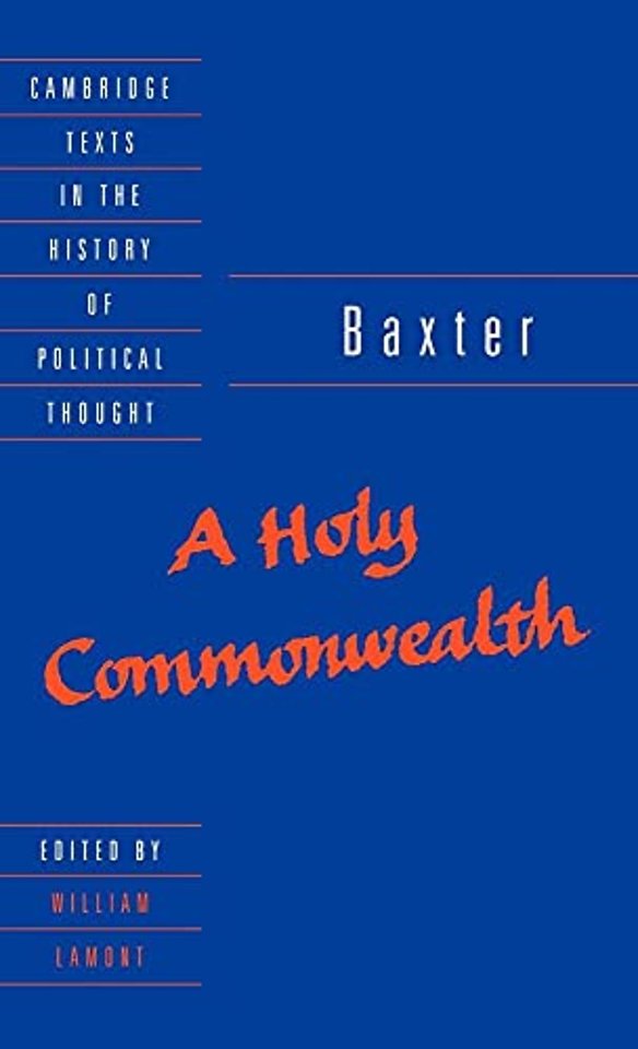 Baxter: A Holy Commonwealth