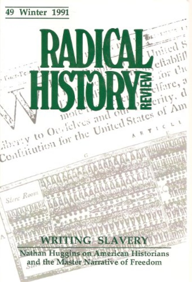 Radical History Review: Volume 49