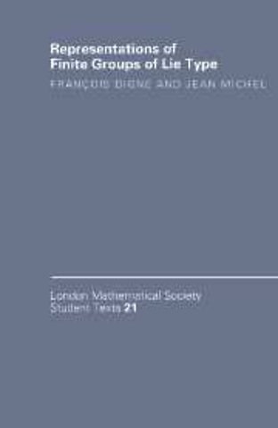 Representations of Finite Groups of Lie Type