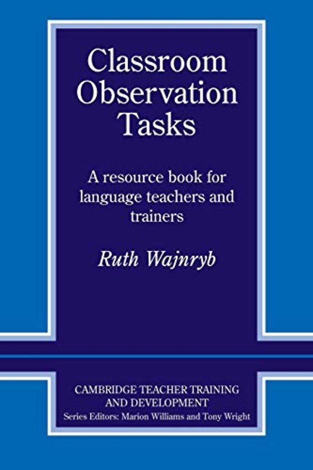 Classroom Observation Tasks