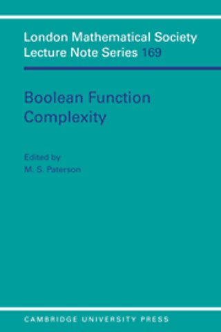 Boolean Function Complexity