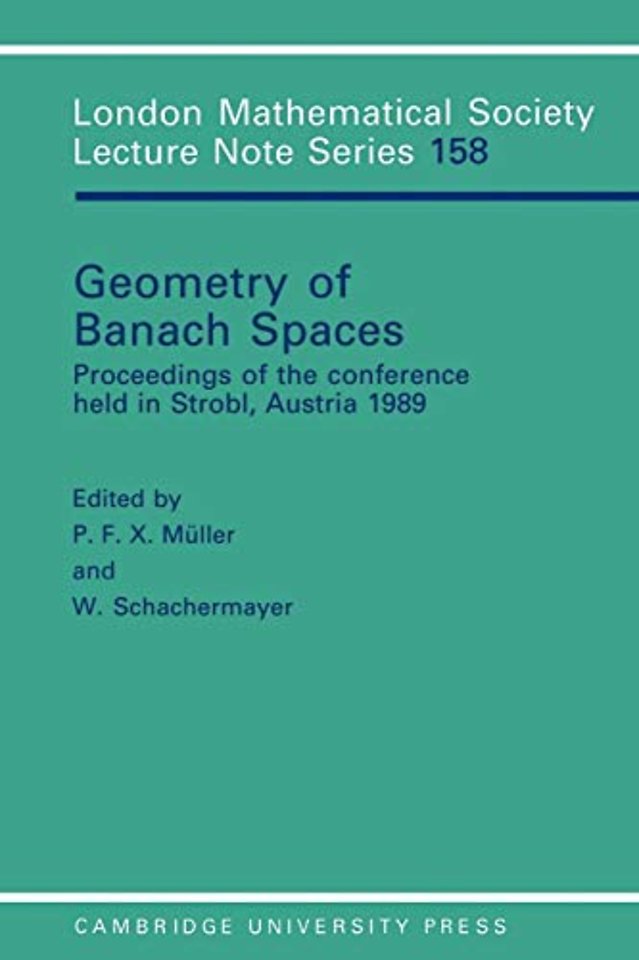 Geometry of Banach Spaces
