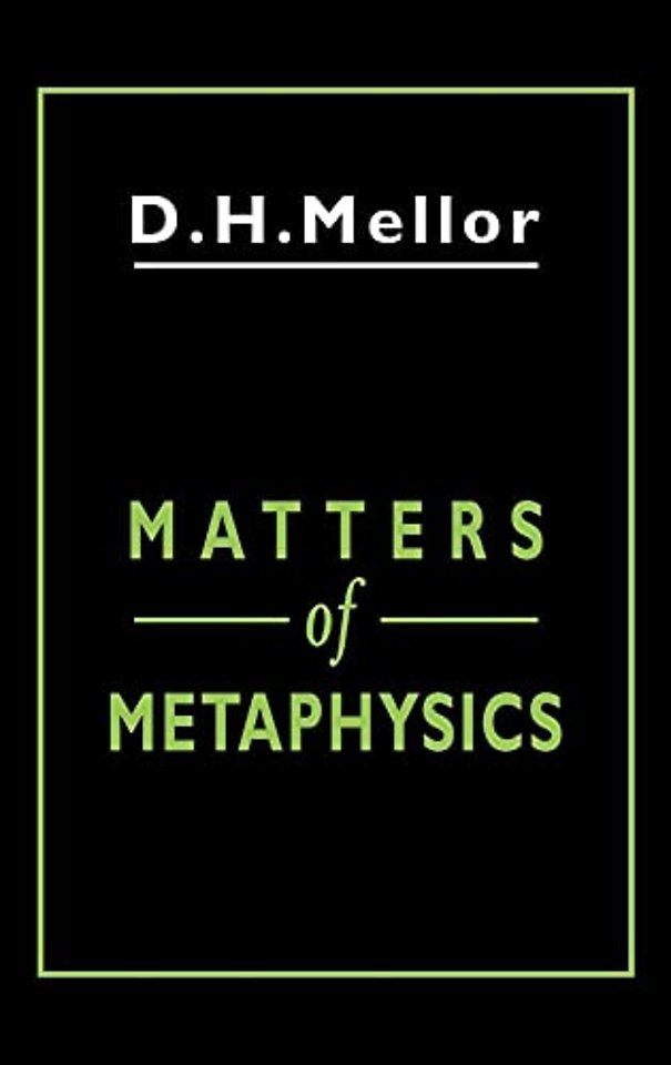 Matters of Metaphysics