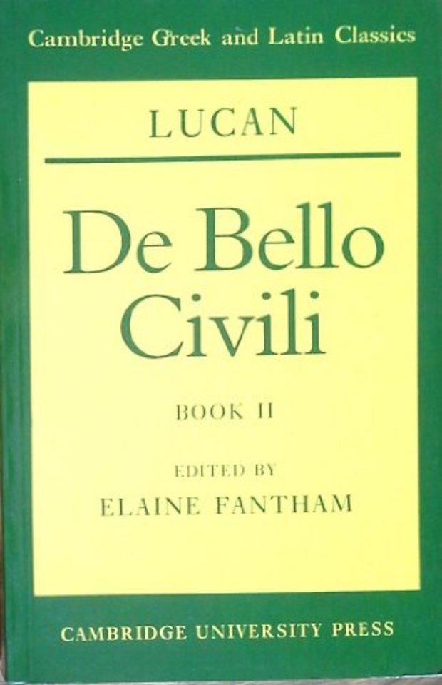 Lucan: De bello civili Book II