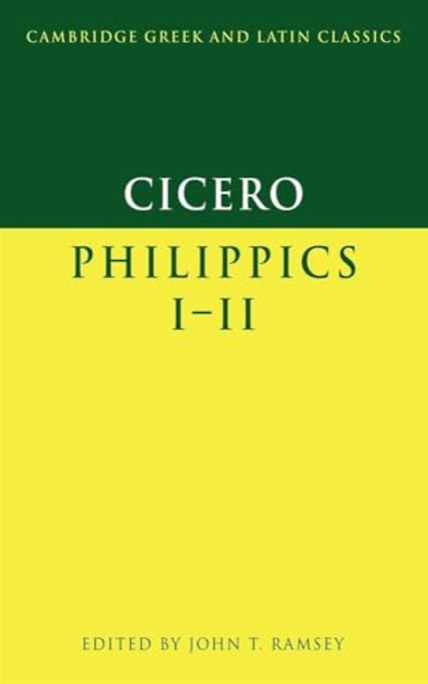 Cicero: Philippics I-II