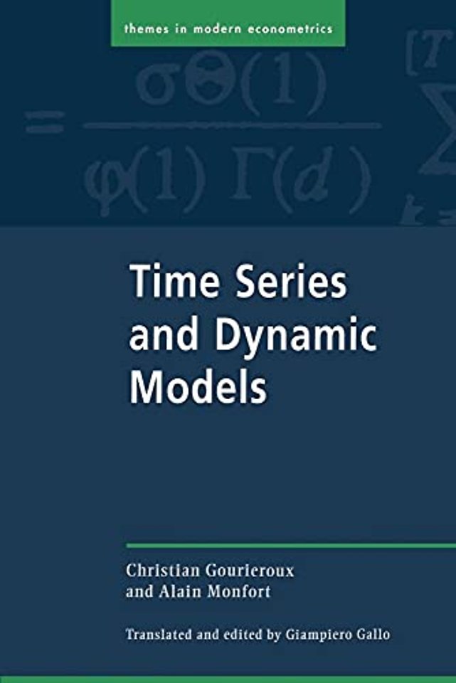 Time Series and Dynamic Models