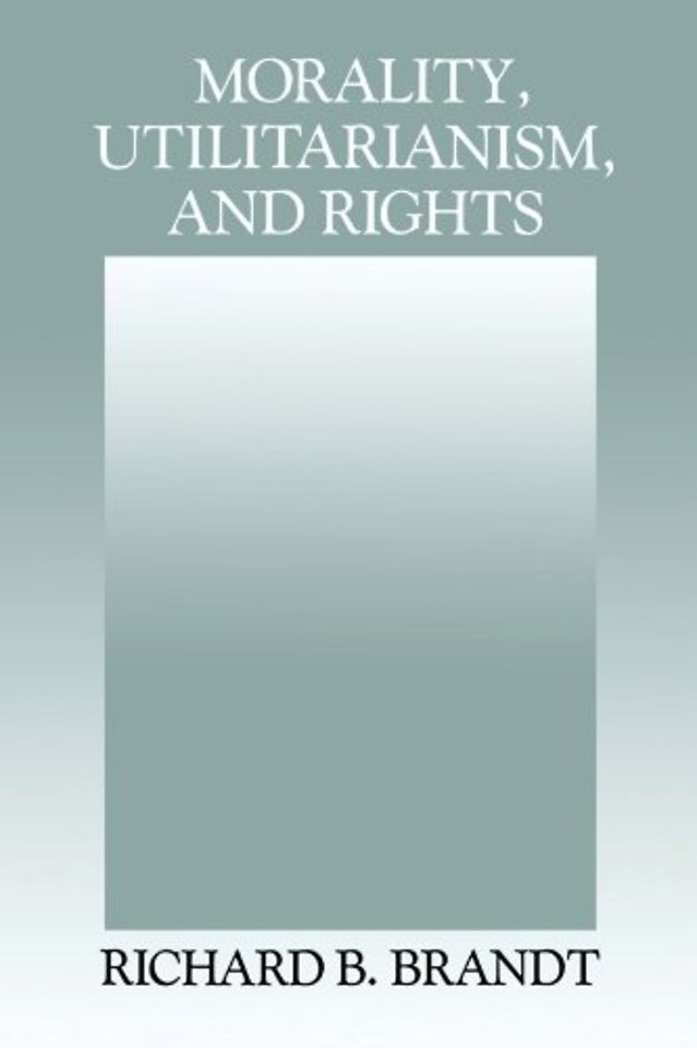Morality, Utilitarianism, and Rights
