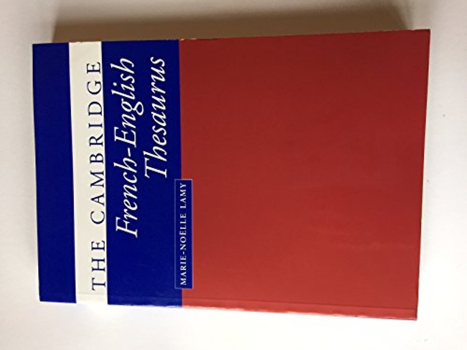 The Cambridge French-English Thesaurus