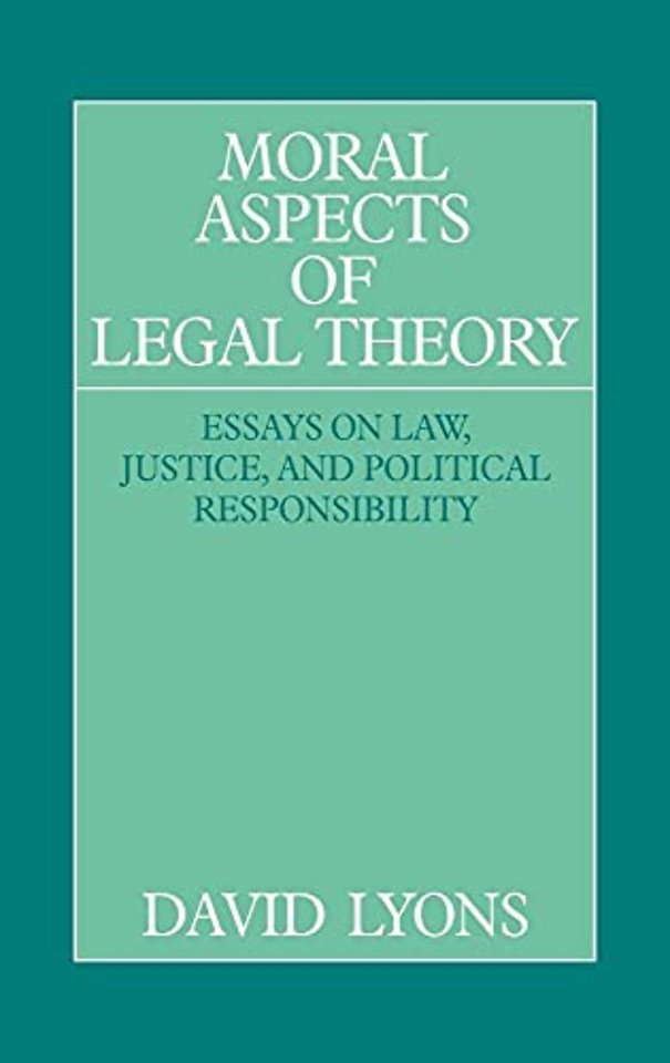 Moral Aspects of Legal Theory