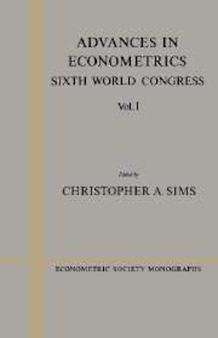 Advances in Econometrics: Volume 1