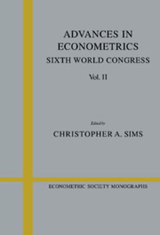 Advances in Econometrics: Volume 2