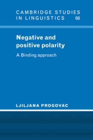 Negative and Positive Polarity