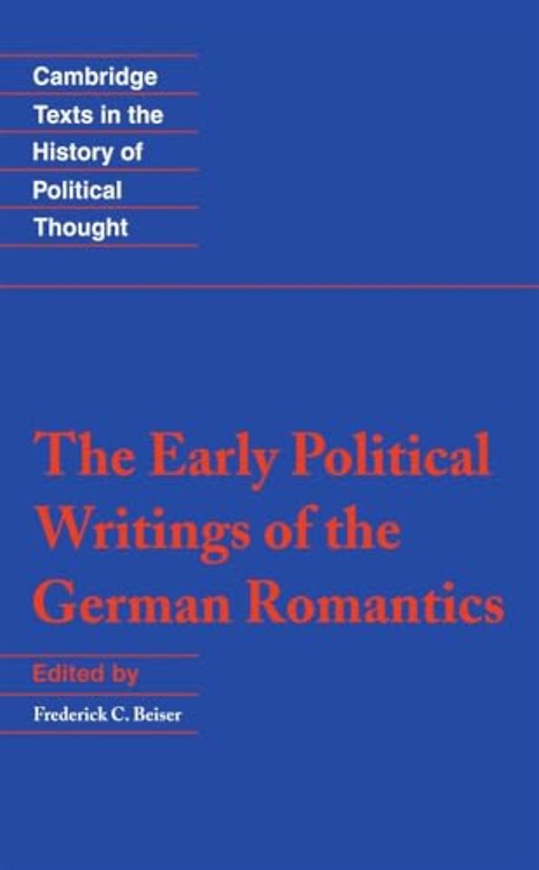 The Early Political Writings of the German Romantics