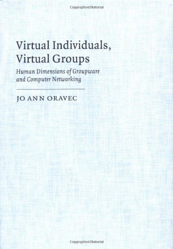 Virtual Individuals, Virtual Groups