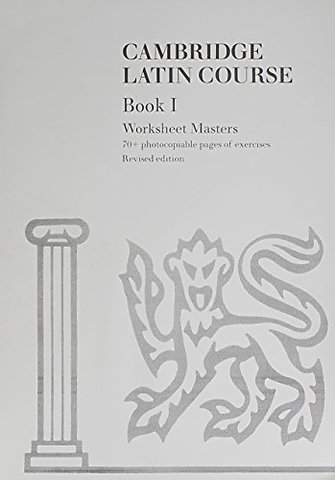 Cambridge Latin Course Book 1 Worksheet Masters 4th Edition