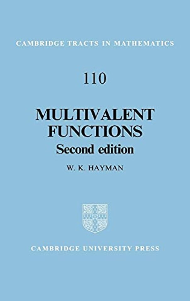 Multivalent Functions