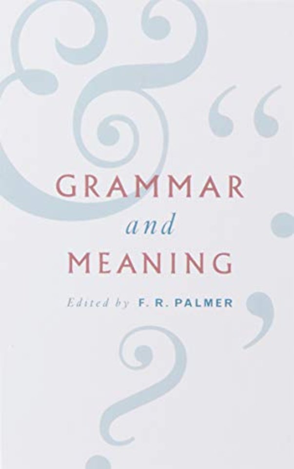 Grammar and Meaning