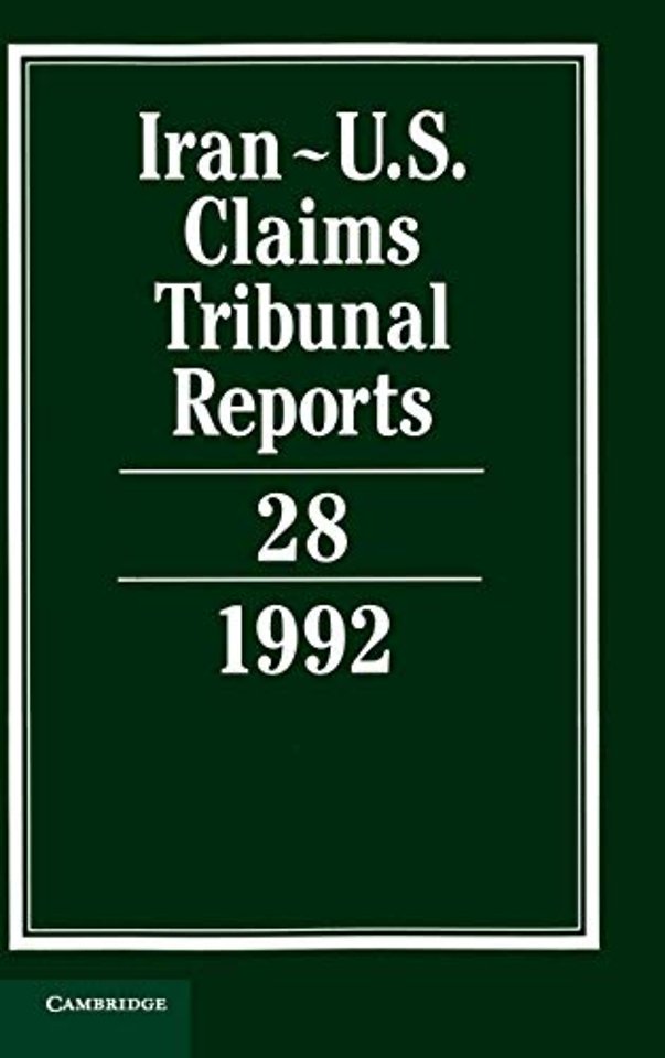 Iran-U.S. Claims Tribunal Reports: Volume 28