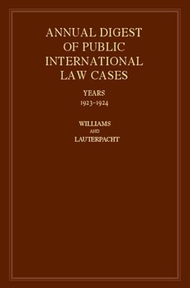 International Law Reports