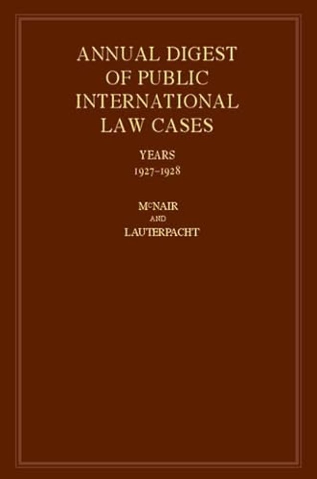 International Law Reports