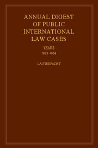 International Law Reports