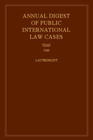 International Law Reports