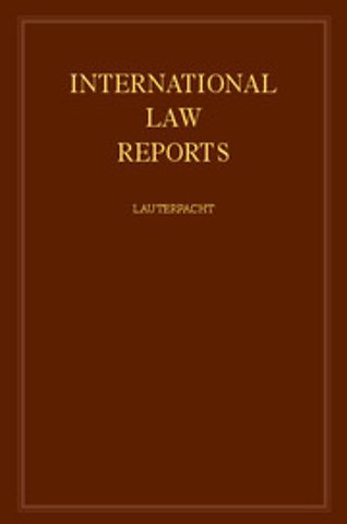 International Law Reports