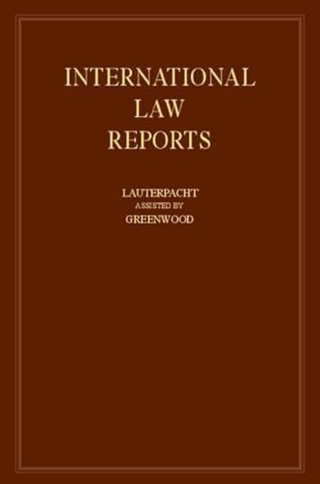 International Law Reports