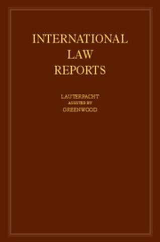 International Law Reports