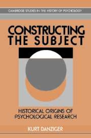 Constructing the Subject