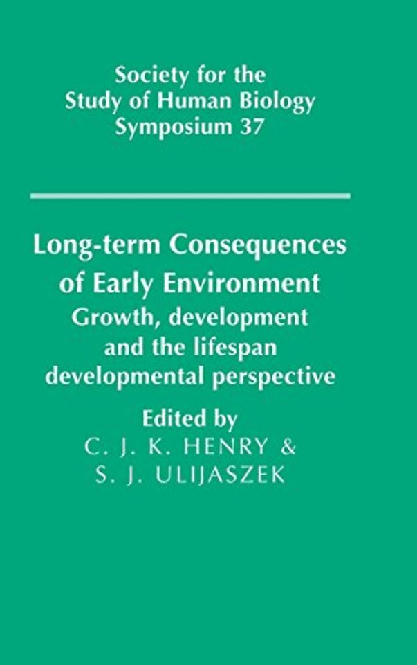 Long-term Consequences of Early Environment