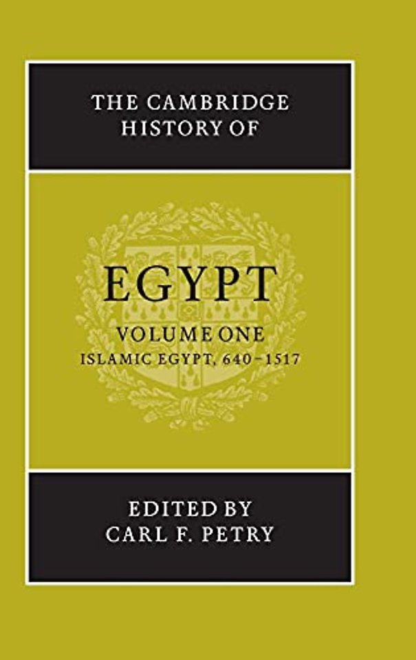 The Cambridge History of Egypt
