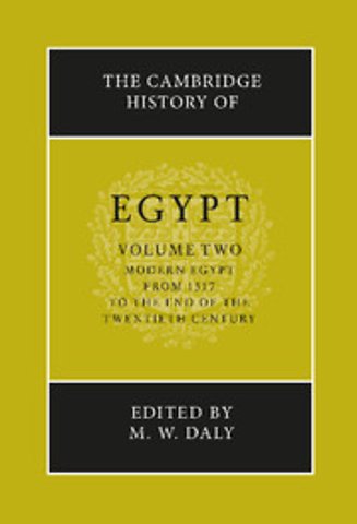 The Cambridge History of Egypt