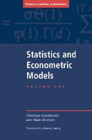 Statistics and Econometric Models