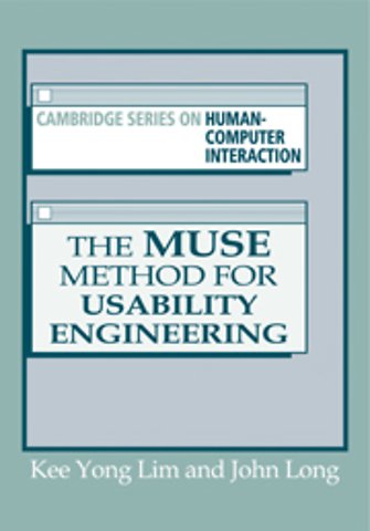 The Muse Method for Usability Engineering