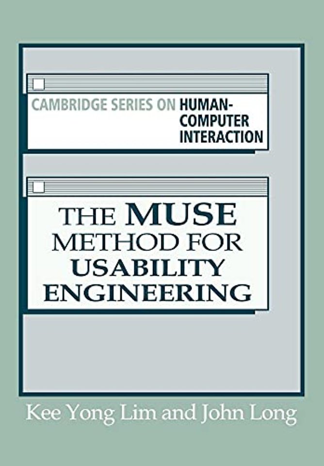 The Muse Method for Usability Engineering