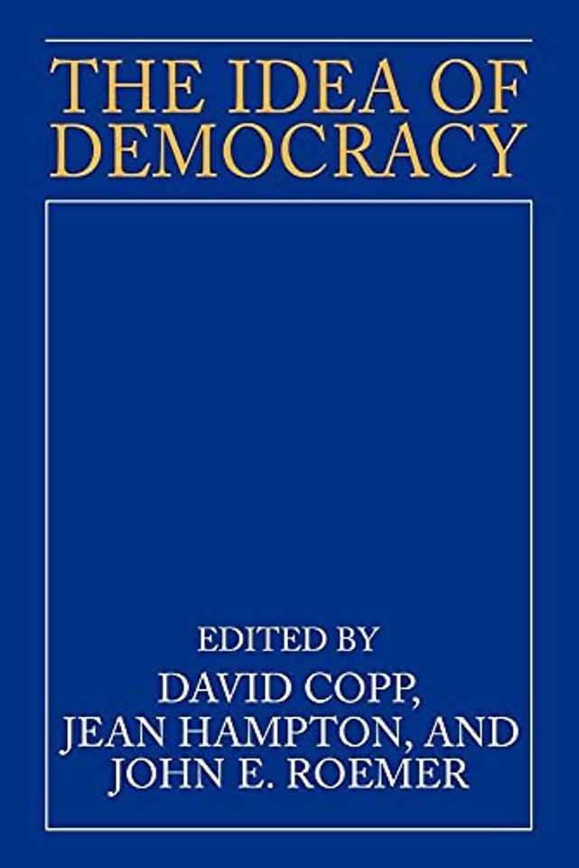 The Idea of Democracy